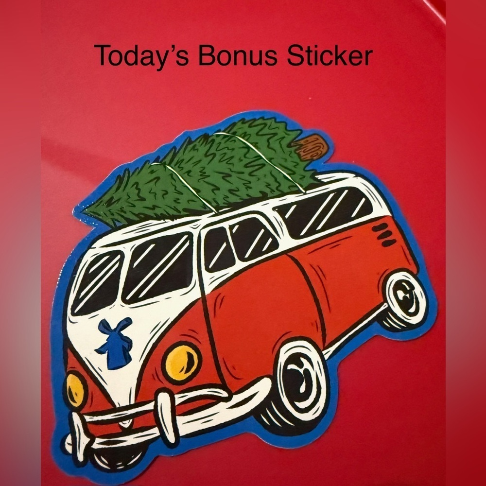 Dutch Bros Collector Bundle #4 Stickers + Bandana + Extras